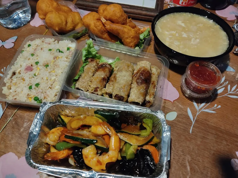 Beignets de Crevettes Sautées Aux Légumes